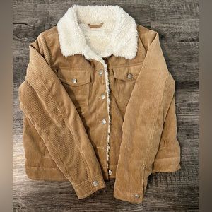 Corduroy Bomber Jacket
